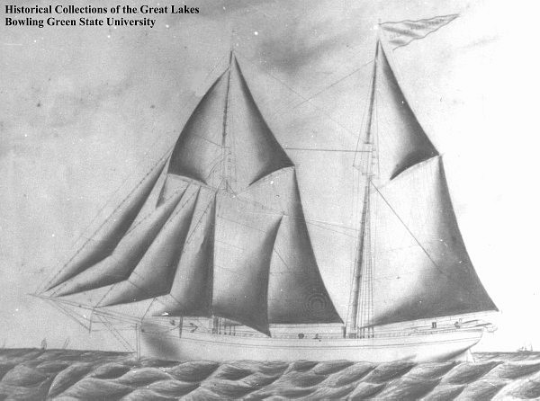 Typical 1871 schooner