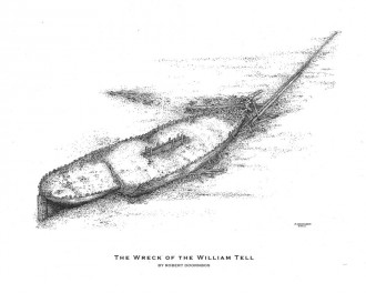 William Tell drawing by Robert Doornbos